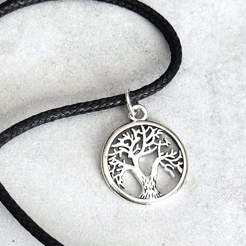 5 For $25💫Small Silver Tree of Life Pendant Necklace - Picture 3 of 5